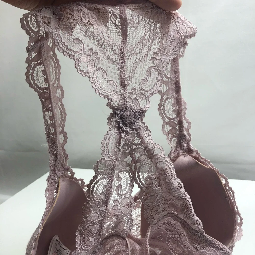 - Top shop Bralette old rose color size 6